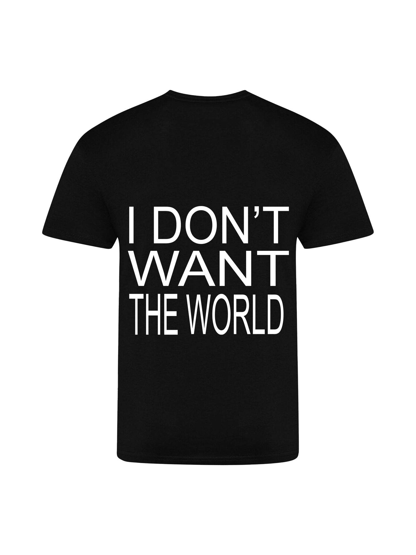 I DON'T WANT THE WORLD