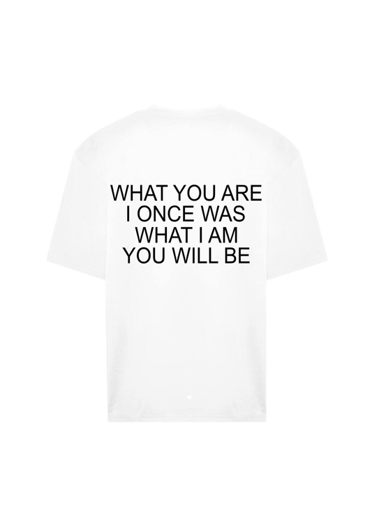 WHAT YOU ARE