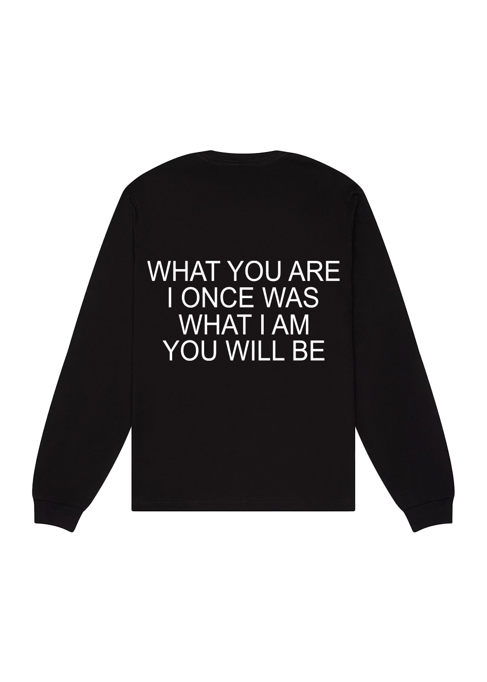 WHAT YOU ARE