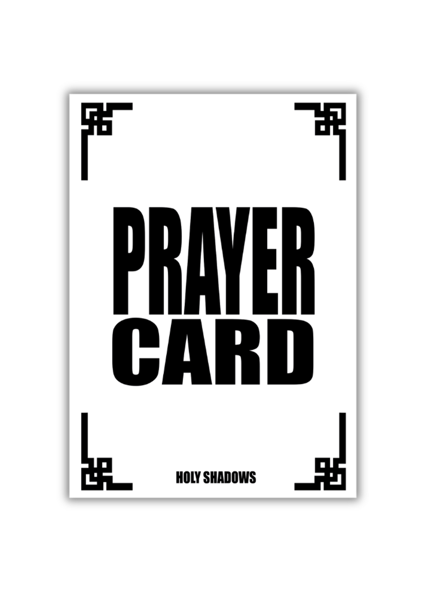 PRAYER CARD