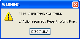 WARNING